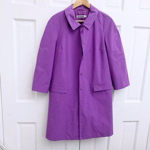 Jil Sander Purple Coat